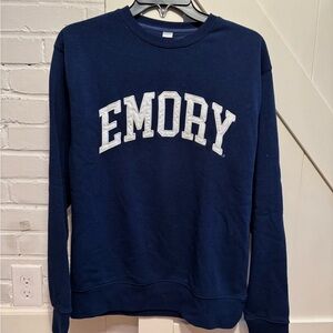 Emory Navy Blue Sweatshirt